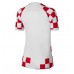 Cheap Croatia Home Football Shirt Women World Cup 2022 Short Sleeve